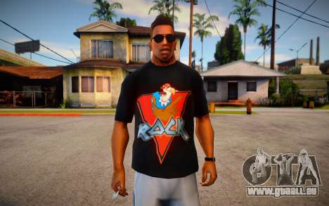 V-Rock T-Shirt pour GTA San Andreas