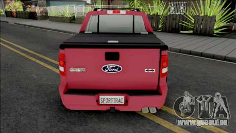 Ford Explorer Sport Trac Limited 2008 Adrenaline pour GTA San Andreas