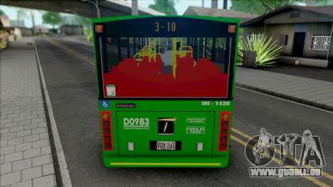 Mercedes-Benz OH-1420 TransMilenio pour GTA San Andreas