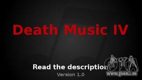 Death Music IV pour GTA 4