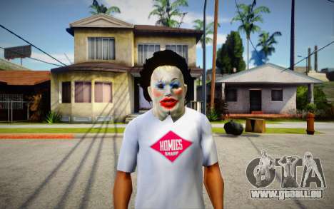 Lady - Leatherface Mask für GTA San Andreas