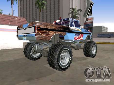 Ford F-100 XLT Custom 1971 Pickup Monster pour GTA San Andreas