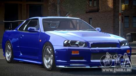 Nissan Skyline R34 BS U-Style für GTA 4