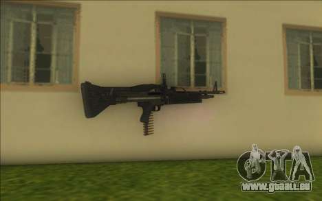 M60 Short barrel No heatshield Ammo Belt für GTA Vice City