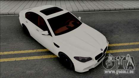 BMW M5 F10 Autovista für GTA San Andreas