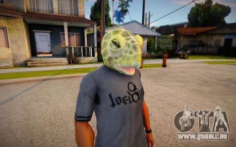 Lizard mask (GTA Online DLC) für GTA San Andreas