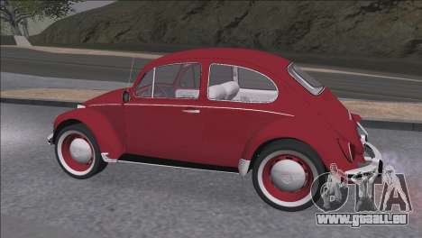 Volkswagen Beetle (Beetle) 1300 1971 - Brésil pour GTA San Andreas
