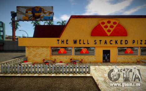 Neue Textur der Pizzeria in Edlewood für GTA San Andreas