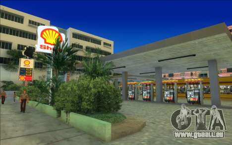 Shell Station mod pour GTA Vice City