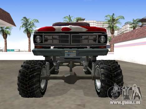 Ford F-100 XLT Custom 1971 Pickup Monster pour GTA San Andreas