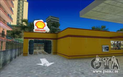Shell Station mod pour GTA Vice City