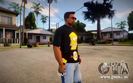 Homer T-Shirt für GTA San Andreas