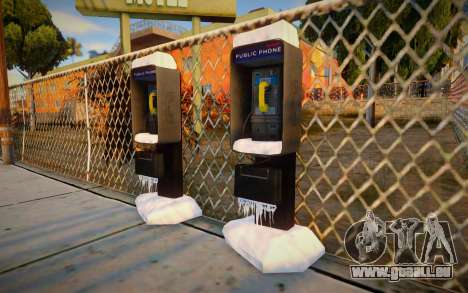 Winter Public Phone für GTA San Andreas