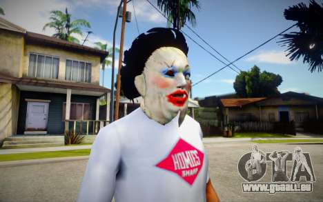 Lady - Leatherface Mask für GTA San Andreas