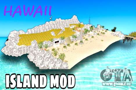 Hawaii Island Mod für GTA San Andreas