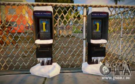 Winter Public Phone für GTA San Andreas