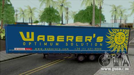 Trailer Waberers pour GTA San Andreas