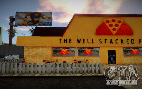 Nouvelle texture d’une pizzeria à Edelwood pour GTA San Andreas