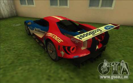 Ford Racing GT Le Mans Racecar für GTA Vice City
