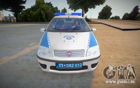 Fiat Punto Mk2 Classic Policija für GTA San Andreas