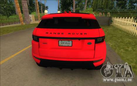 Land Rover Range Rover Evoque pour GTA Vice City