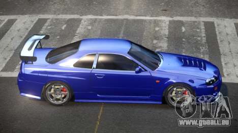 Nissan Skyline R34 BS U-Style für GTA 4