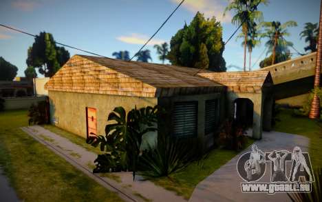 Die neuen Texturen von Ryders Haus für GTA San Andreas