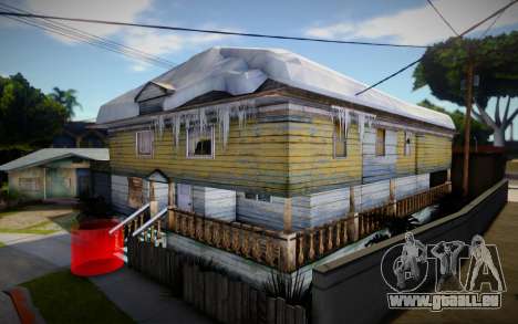 Winter CJ House für GTA San Andreas