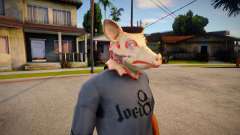 Pig Mask (GTA Online Diamond Heist) für GTA San Andreas