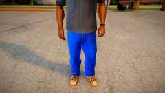 More Dark Blue Jeans For Cj And Grove Green Belt für GTA San Andreas