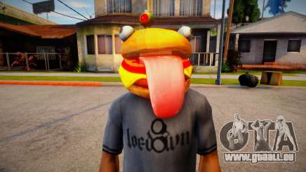 Fortnite Durr Burger Mask for Cj pour GTA San Andreas