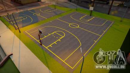 Erneuerter Basketballplatz für GTA San Andreas