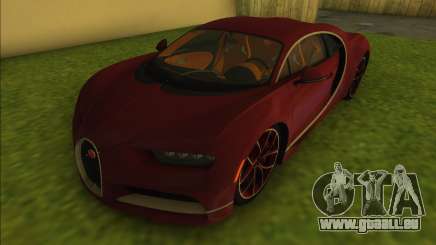 Bugatti Chiron pour GTA Vice City