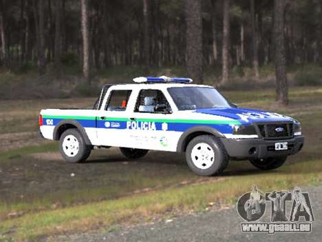 Ford Ranger 2008 Bonaerense Polizei für GTA San Andreas