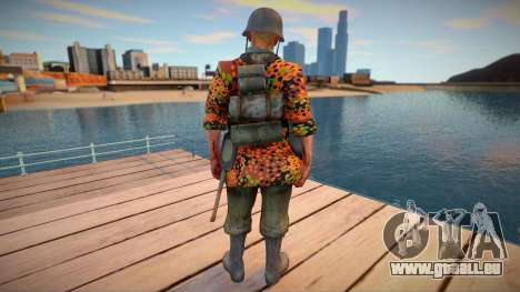 Waffen SS Soldat Camouflage für GTA San Andreas