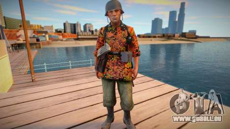 Waffen SS Soldat Camouflage für GTA San Andreas