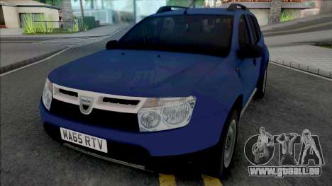Dacia Duster 2012 UK für GTA San Andreas