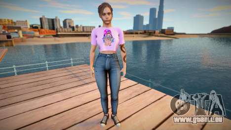 Claire Redfield Denim Jeans pour GTA San Andreas