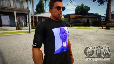 Travis Scott Black T-Shirt pour GTA San Andreas