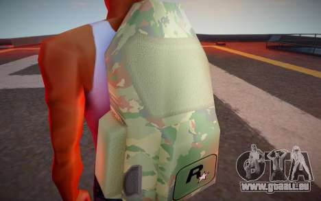 Camouflage parachute pour GTA San Andreas