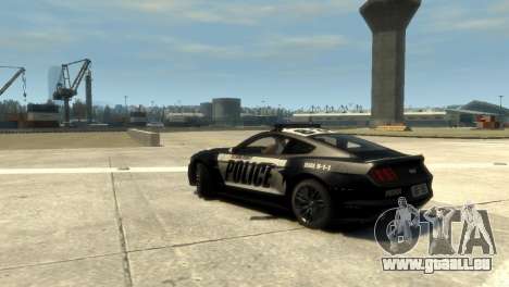 2015 Ford Mustang GT Police (UpdateV2.1) für GTA 4