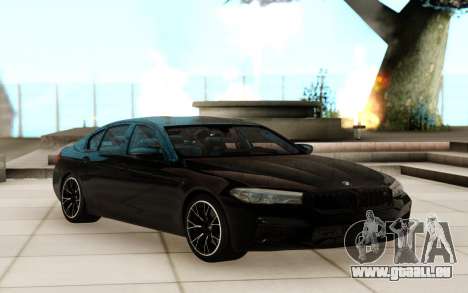 BMW M5 Competition Black Style für GTA San Andreas