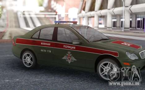 Mercedes-Benz Classe C Police militaire pour GTA San Andreas