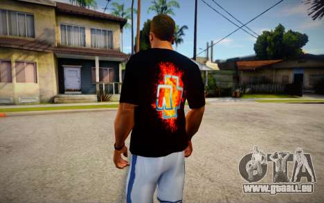 T-shirt Rammstein für GTA San Andreas