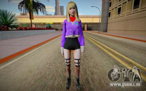 Chica Trapper für GTA San Andreas