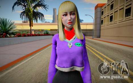 Chica Trapper pour GTA San Andreas