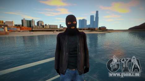 Bandit masqué et cuir pour GTA San Andreas