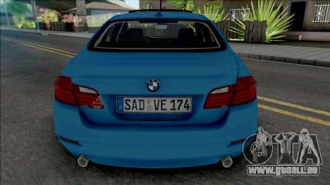 BMW 535i F10 2011 pour GTA San Andreas
