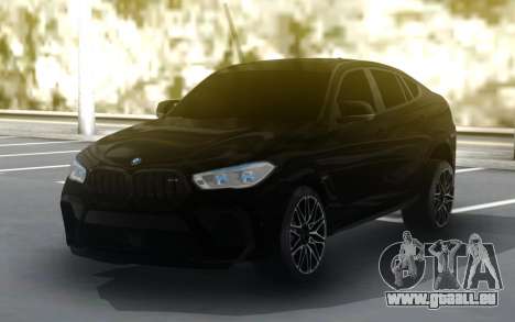 BMW X6M Competition 2020 pour GTA San Andreas