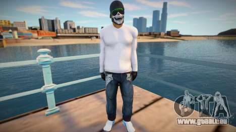 Hispanisch in einer Maske für GTA San Andreas